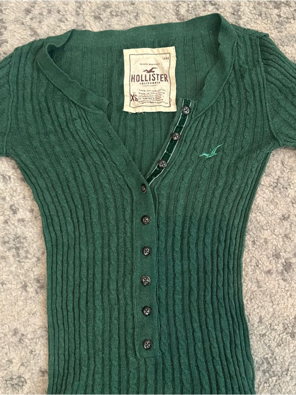 Vintage Y2K Hollister Cardigan Sweater Babydoll Bella Swan Core
